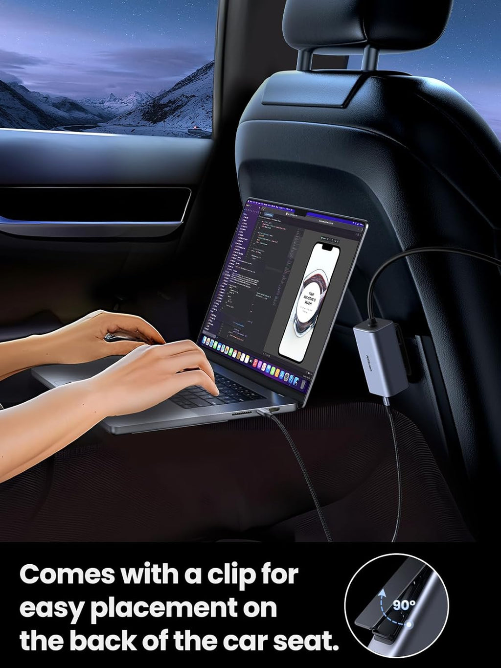 150W Multi-Port USB Car Charger