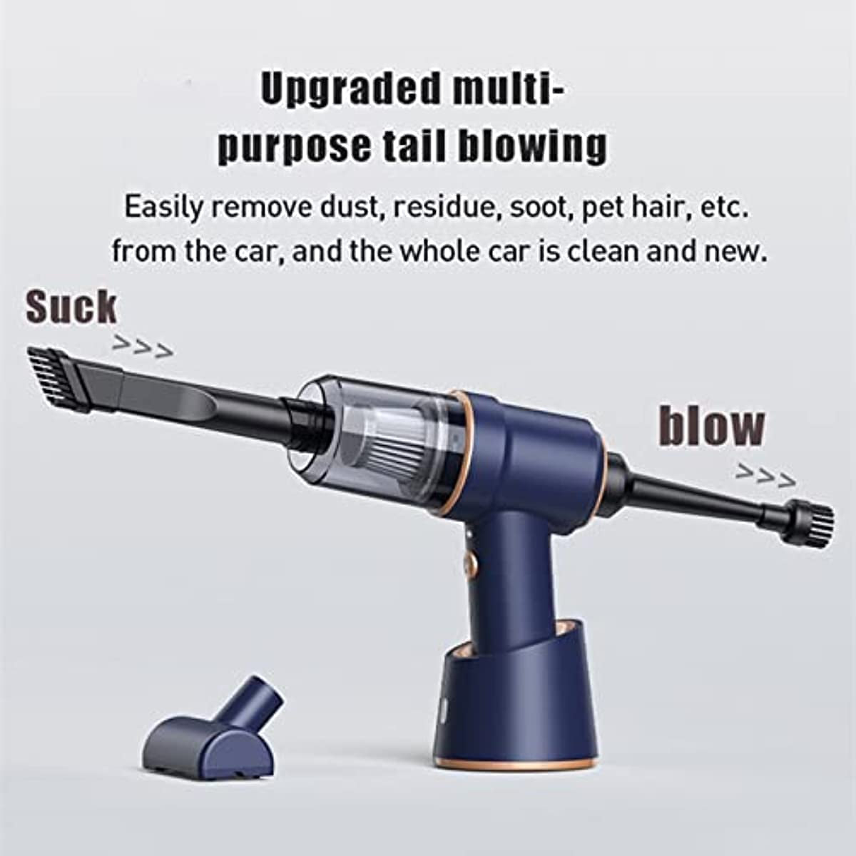120W Wireless Car Vacuum & Air Blower