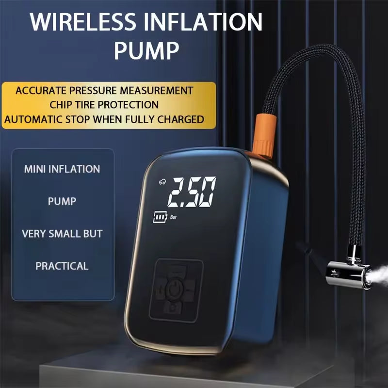 Wireless Portable Tire Inflator Pump